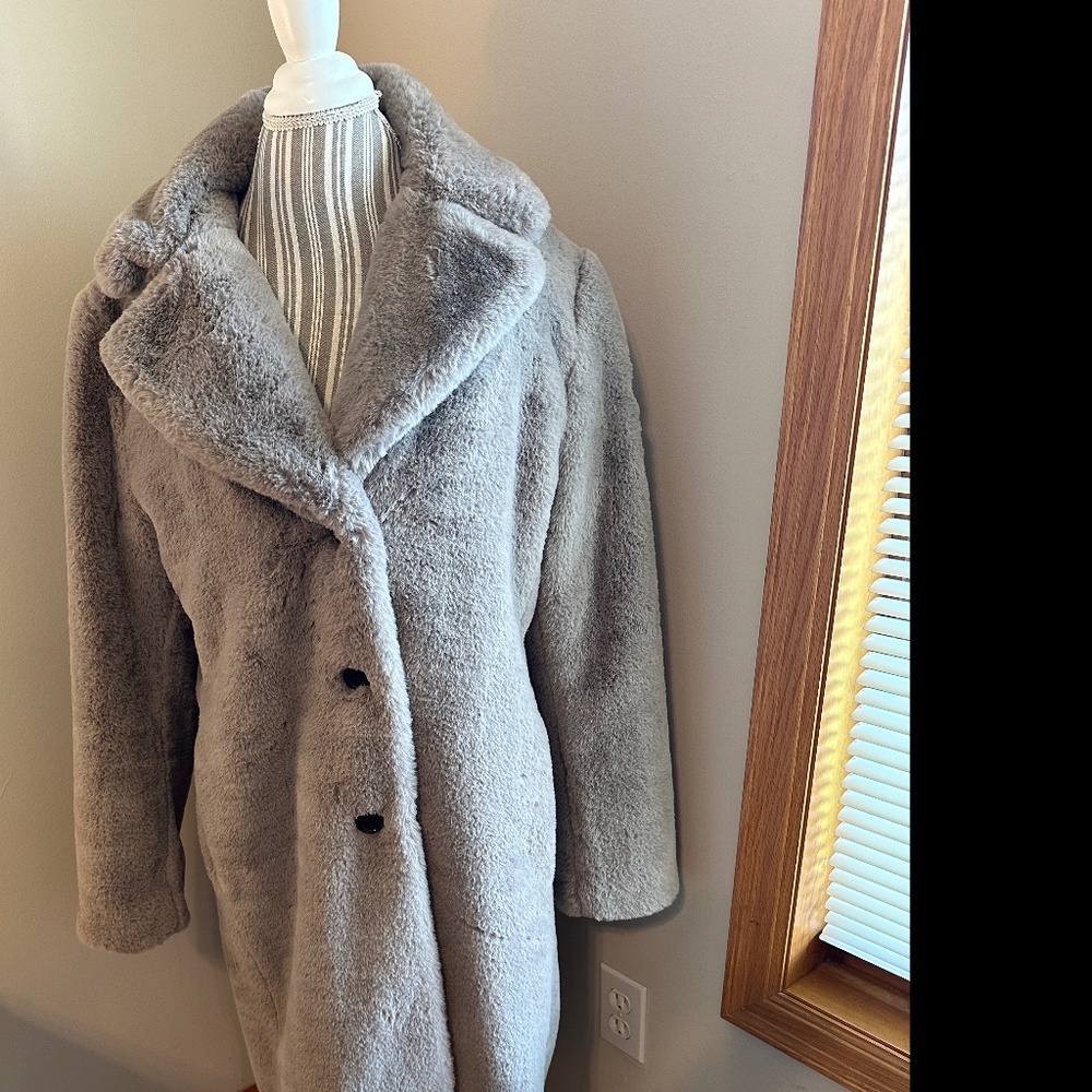 EUC Faux Fur Coat